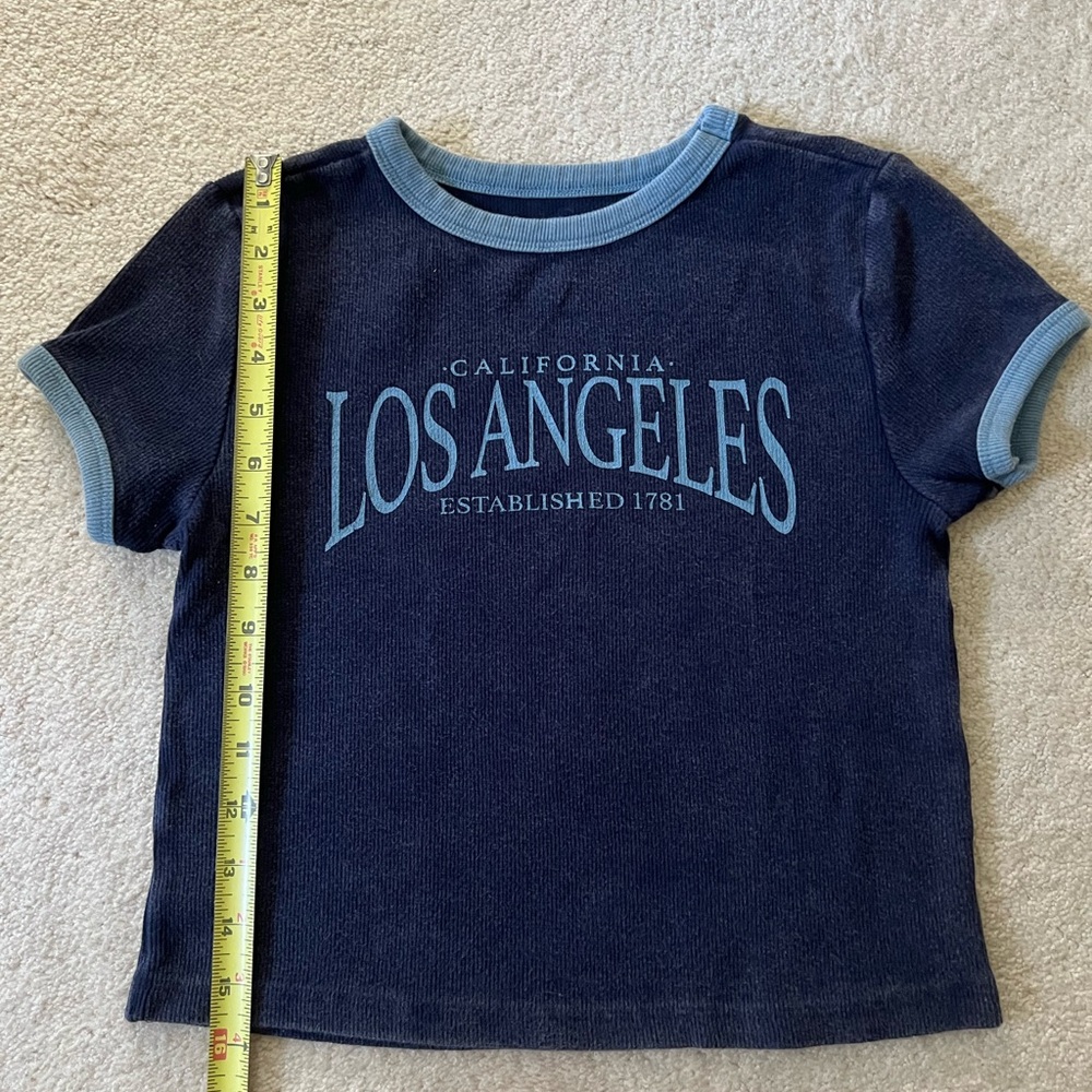 Women's Navy Blue Graphic Tee